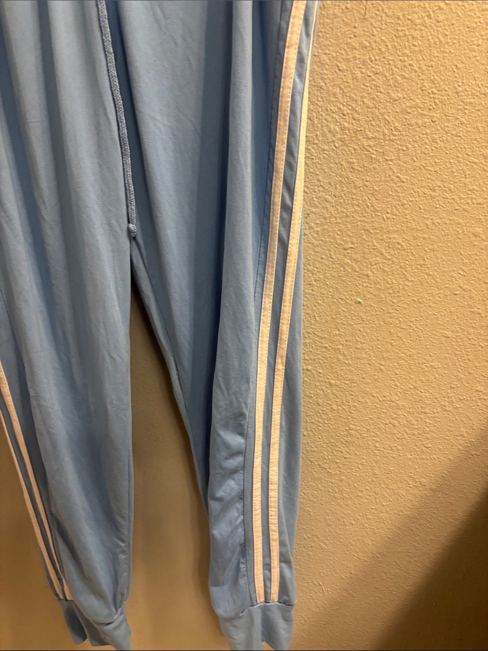 Light Blue Side-Stripe Track Joggers - Picture 4 of 5